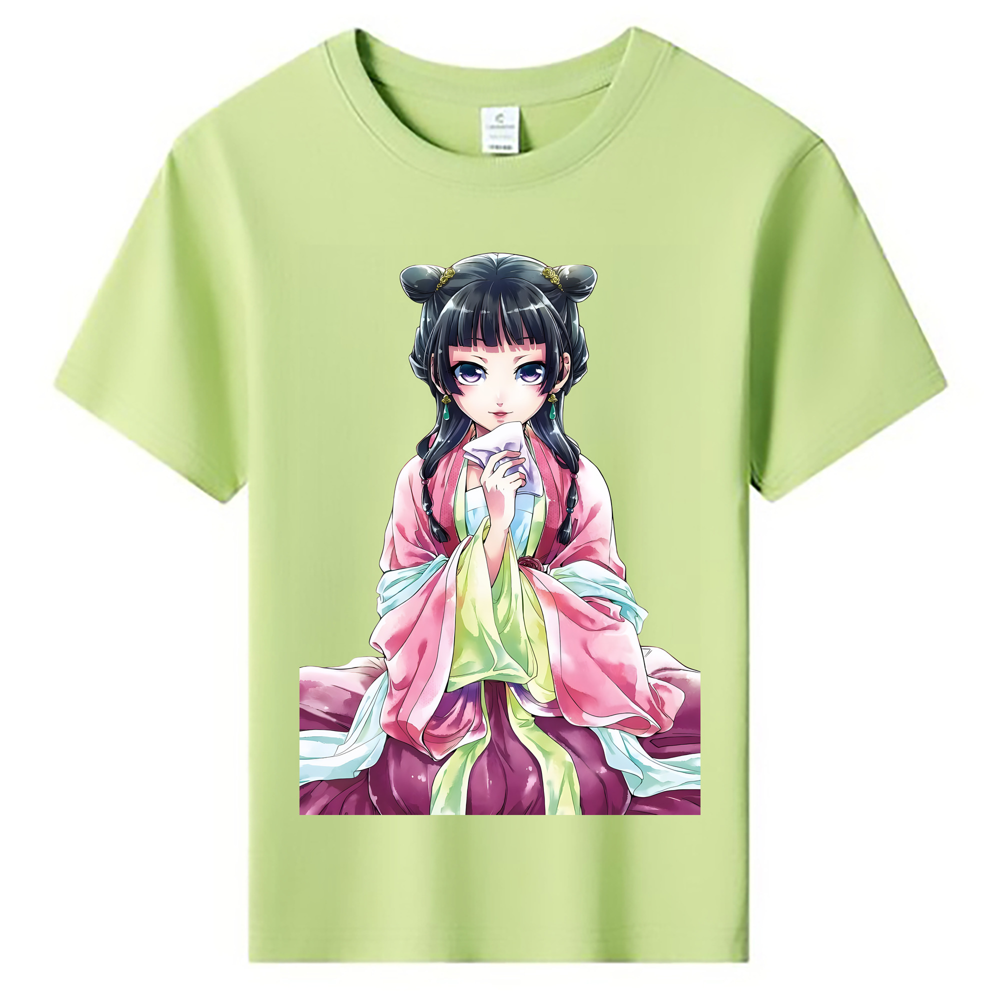 （画像用） 薬屋のひとりごと The Apothecary Diaries 綿100％キッズTシャツ（フロントプリント）